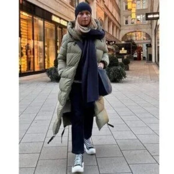 Free People X Parajumpers Panda Down Jacket - Women's - Tapioca - Medium NWT - Picture 6 of 8